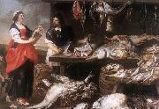 Fishmonger's Stall Adriaen Van Utrecht